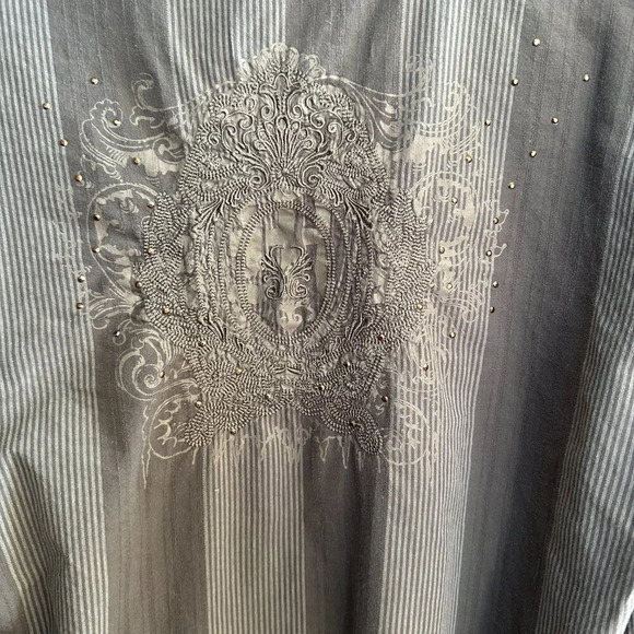 Men's Collared Dress Shirt Size Large - Picture 6 of 8